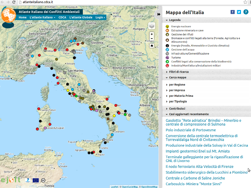 Atlante italiano dei conflitti ambientali